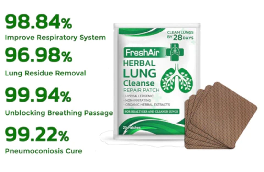 Dugvx™ EXTRA FreshAir Herbal Lung Cleanse Repair Patch