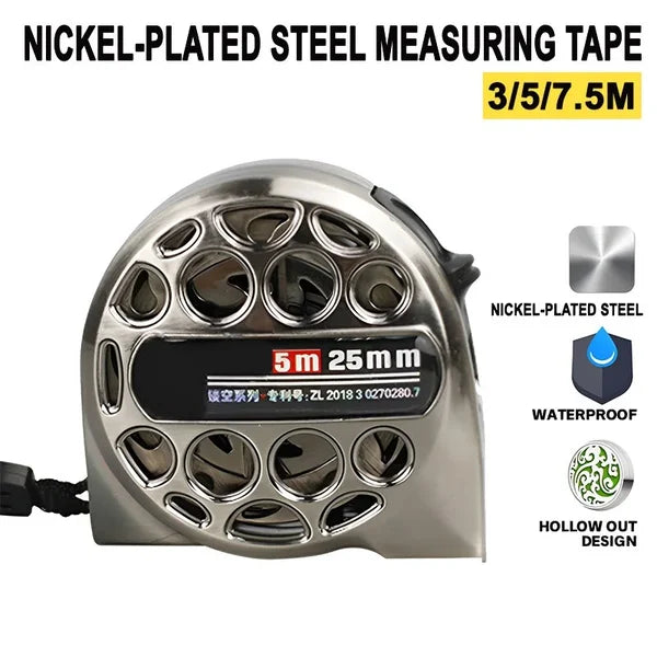 Stainless Steel Anti-corrosion Retractable Metric Rulerš